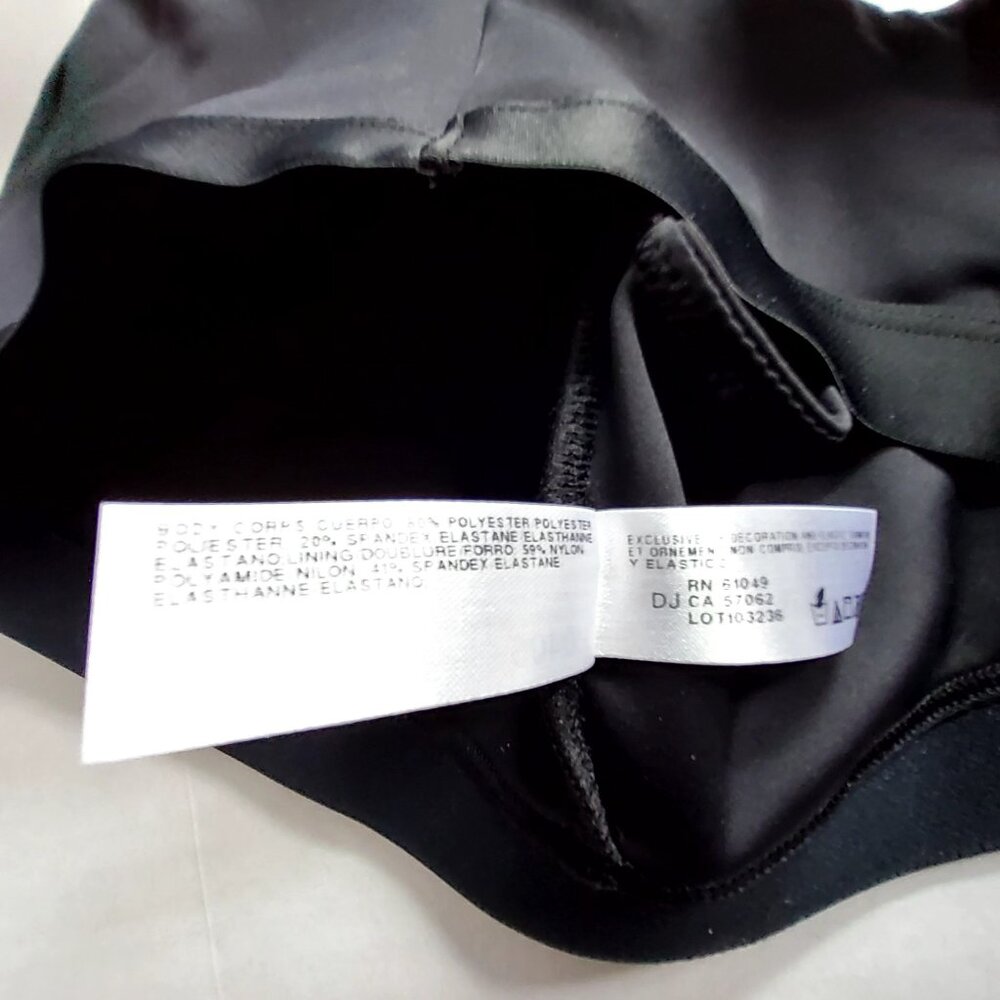 B.TemptD Sport Black Racerback Sports Bra Size Small  Nylon/Spandex Blend - Picture 8 of 9